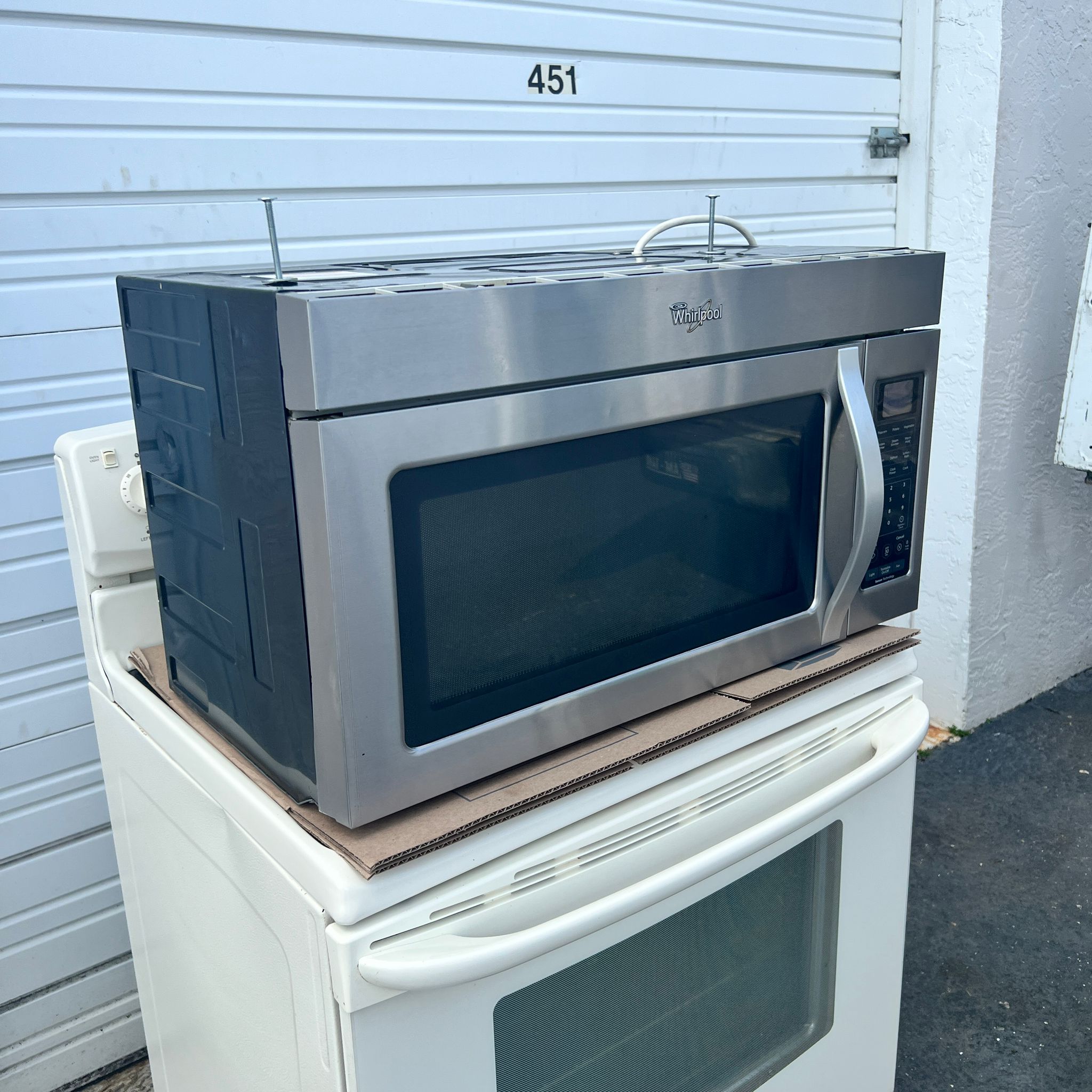 Whirlpool Stainless Steel Over-the-Range Microwave Whirlpool Stainless Steel Over-the-Range Microwave